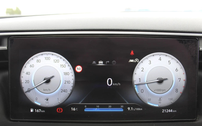 Hyundai Tucson cena 125900 przebieg: 21244, rok produkcji 2022 z Bydgoszcz małe 379